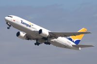 N767QT @ LAX - Tampa Colombia Cargo N767QT (FLT TPA413) climbing out from RWY 25R enroute to Bogota El Dorado Int'l (SKBO).