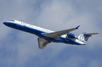 N771SK @ LAX - United Express (SkyWest Airlines) N771SK (FLT SKW6442) climbing out from RWY 25R enroute to Will Rogers World Airport - Oklahoma City (KOKC).