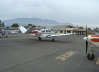 N1965Z @ SZP - 1965 Beech S35 BONANZA, Continental IO-520-B 285 Hp, taxi - by Doug Robertson