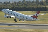 OE-LAH @ VIE - Austrian Airlines Airbus 340-200