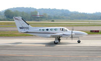 N617CC @ PDK - Taxing to Runway 2R - by Michael Martin