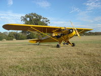 N23472 @ SLR - J-3 Cub in Yantis, TX - by Ben Scarborough