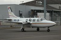 HB-LIN @ SCN - Piper  Aerostar - by Volker Hilpert