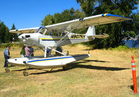 N907KH - Brand new float-equipped 2006 Henning NORTHSTAR attending Clear Lake Splash-in @ Natural High School seaplane ramp, Lakeport, CA