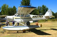 N907KH - Brand new float-equipped 2006 Henning NORTHSTAR attending Clear Lake Splash-in @ Natural High School seaplane ramp, Lakeport, CA