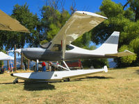 N241WW - float-equipped 1999 Wester-Steiger GLASTAR on Natural HS seaplane ramp, Lakeport, CA for 2006 Clear Lake Splash-in - by Steve Nation