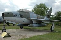 BF-105 - Republic F-84F Thunderstreak - by Volker Hilpert