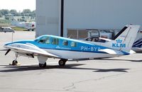 PH-BYB @ SCN - Beech 58 Baron - by Volker Hilpert