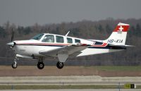 HB-KIA @ STR - Beech A36 Bonanza - by Volker Hilpert