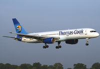 G-TCBA @ EGCC - Thomas Cook 757 touchdown 06R - by Kevin Murphy