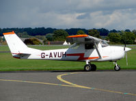 G-AVUH @ EGBO - Cessna F150H