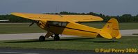 N3495N @ W03 - Quiet spot to park a Cub