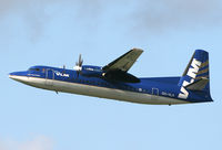 OO-VLX @ EGCC - VLM Fokker 50 - by Kevin Murphy
