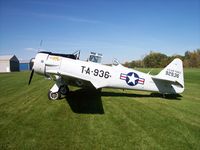 N3717G @ 1C8 - North American AT-6G - by Mark Pasqualino