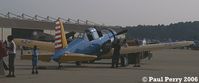 N56360 @ NTU - Vultee on the ramp, resplendent in the old colors - by Paul Perry