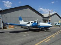 N5463F @ SZP - 1976 Piper PA-34-200T SENECA II, two Continental TSIO-360-E 200 Hp turbocharged, counter-rotating props - by Doug Robertson