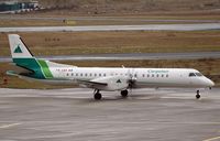 YR-SBE @ DUS - Saab 2000 - by Volker Hilpert
