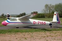 D-7155 - Schleicher Ka-6 - by Volker Hilpert