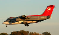 N522XJ @ ROC - lining up for a r/w 04 departure - by scott kerhaert