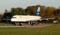 N634JB @ ROC - B*L*U*E* - by scott kerhaert