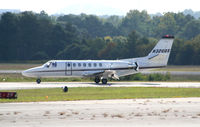 N326QS @ PDK - Landing Runway 2R - by Michael Martin