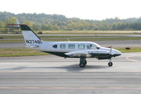 N27481 @ PDK - Taxing to Runway 2R - by Michael Martin