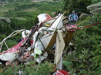 N5232X - One week after crash - by Exner