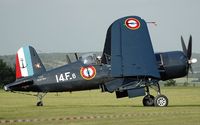 F-AZYS - Chance-Vought F4U-7 Corsair - by Volker Hilpert
