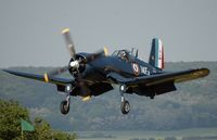 F-AZYS - Chance-Vought F4U-7 Corsair - by Volker Hilpert