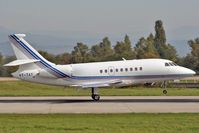 VT-TAT @ BSL - landing after a testflight runway 16 - by eap_spotter
