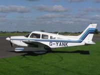 G-YANK @ EGBT - PA28 at Turweston - by Simon Palmer