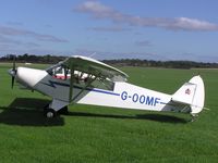G-OOMF @ EGBT - Super Cub at Turweston - by Simon Palmer