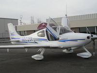 N6026K @ OXC - SR22 Blue/white - by Raj Bhatia