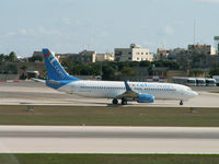 G-XLAI @ MLA - B 737 8Q8 Excel Airways at Luqa-Malta