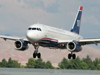 N817AW @ KLAS - US Airways / 2000 Airbus Industrie A319-132 - by Brad Campbell