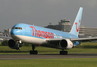 G-OBYG @ EGCC - Tomo 767 - by Kevin Murphy