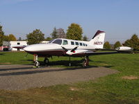 N402CN @ LZKZ - Cessna 402B N402CN parked in the aeroclub Kosice, Slovakia - by Radomir Mlynek