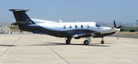 N942TW @ PRB - Zinfandel World Airlines 2005 Pilatus PC-12/45 @ Paso Robles Municipal, CA - by Steve Nation