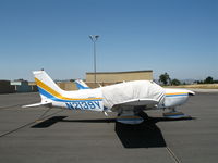 N2139Y @ PRB - 1979 Piper PA-28-161 with cockpit cover @ Paso Robles Municipal, CA