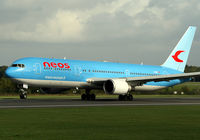 EI-DOF @ EGCC - Rare visitor to MAN - by Kevin Murphy