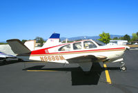 N8686M @ LPT - 1963 Beech P35 Bonanza @ Lampson Field (Lakeport), CA - by Steve Nation