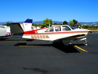 N8686M @ LPT - 1963 Beech P35 Bonanza @ Lampson Field (Lakeport), CA - by Steve Nation