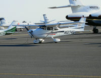 N5274Q @ APC - John Balfonz Homes 2002 Cessna 172S in from Bakersfield @ Napa County Airport, CA - by Steve Nation