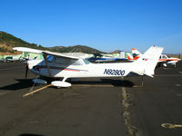 N92800 @ DVO - Calhoun Inc. 1973 Cessna 172M visting from Las Vegas, NV @ Gnoss Field (Novato), CA - by Steve Nation