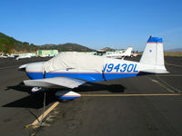 N9430L @ DVO - 1971 American Aviation AA-1A (with cockpit cover) @ Gnoss Field (Novato), CA - by Steve Nation