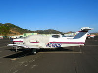 N518DD @ DVO - 1983 Piper PA-28RT-201T visiting from Oregon (with cockpit cover) @ Gnoss Field (Novato), CA - by Steve Nation