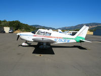 N7531W @ O60 - 1963 Piper PA-28-180 @ Cloverdale Municipal Airport, CA - by Steve Nation