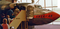 N334AA - The nose section of this American Airlines DC-7 has been preserved at the Smithsonian Air & Space Museum. It is interesting to note that this aircraft bore the same registration as the airlines's 767 that was hijacked and destroyed on September 11, 2001. - by Daniel L. Berek
