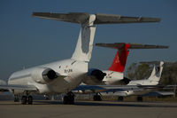 OE-LRW @ VIE - Map jets MD80 Line up - by Yakfreak - VAP