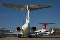 OE-LRW @ VIE - Map Jets MD80 Line up - by Yakfreak - VAP